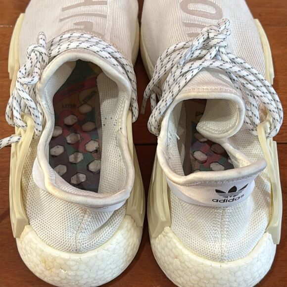 Adidas Pharrell Human Race HU Holi NMD Trail Blank Canvas Size 9 - Picture 8 of 10